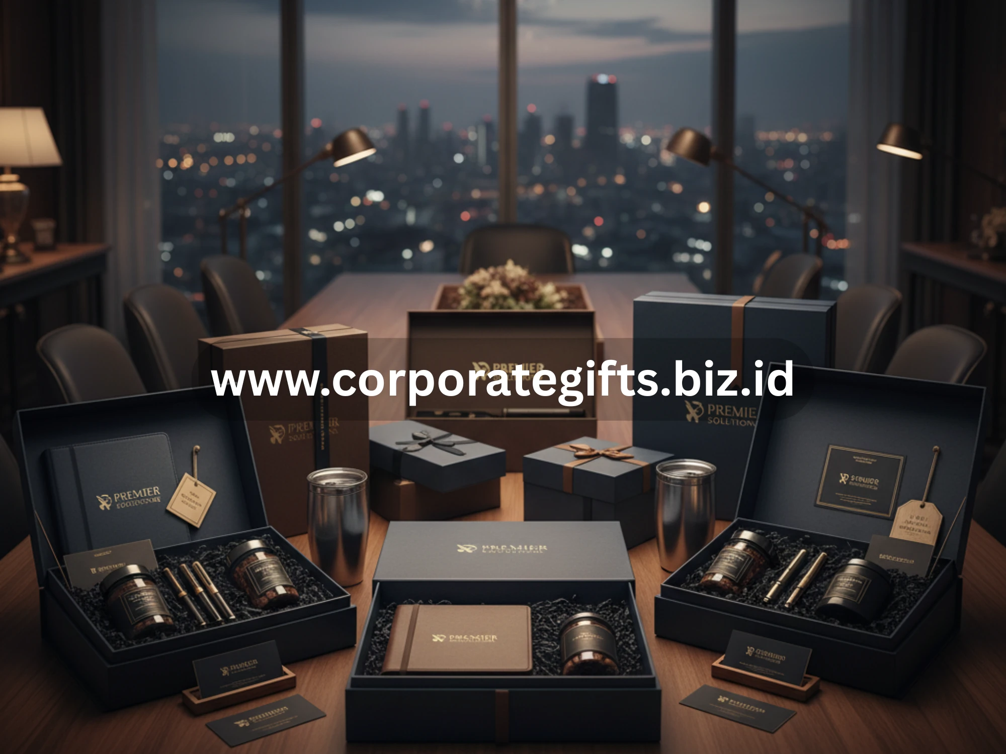 Contoh hampers premium hasil kerja sama dengan vendor profesional